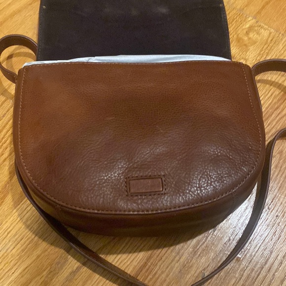 NWOT Frye Brown Clara Crossbody Buckle Bag - Picture 11 of 15